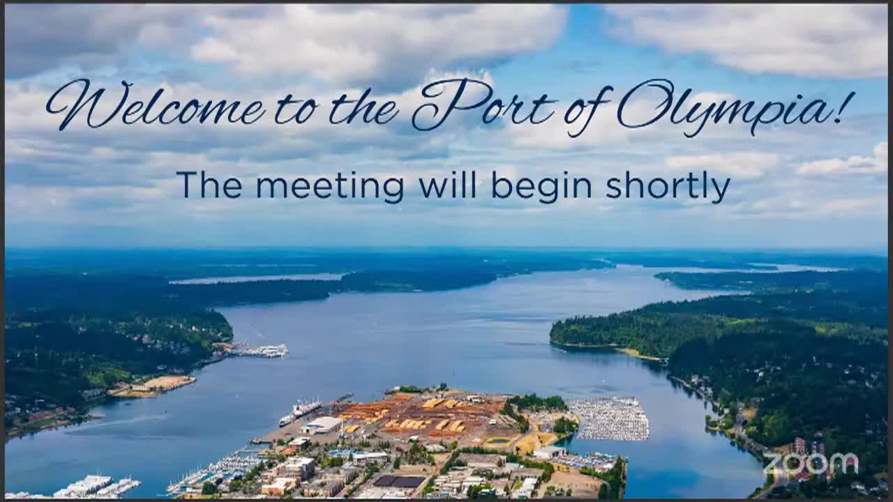 Port of Olympia Meeting: Oct. 20, 2025